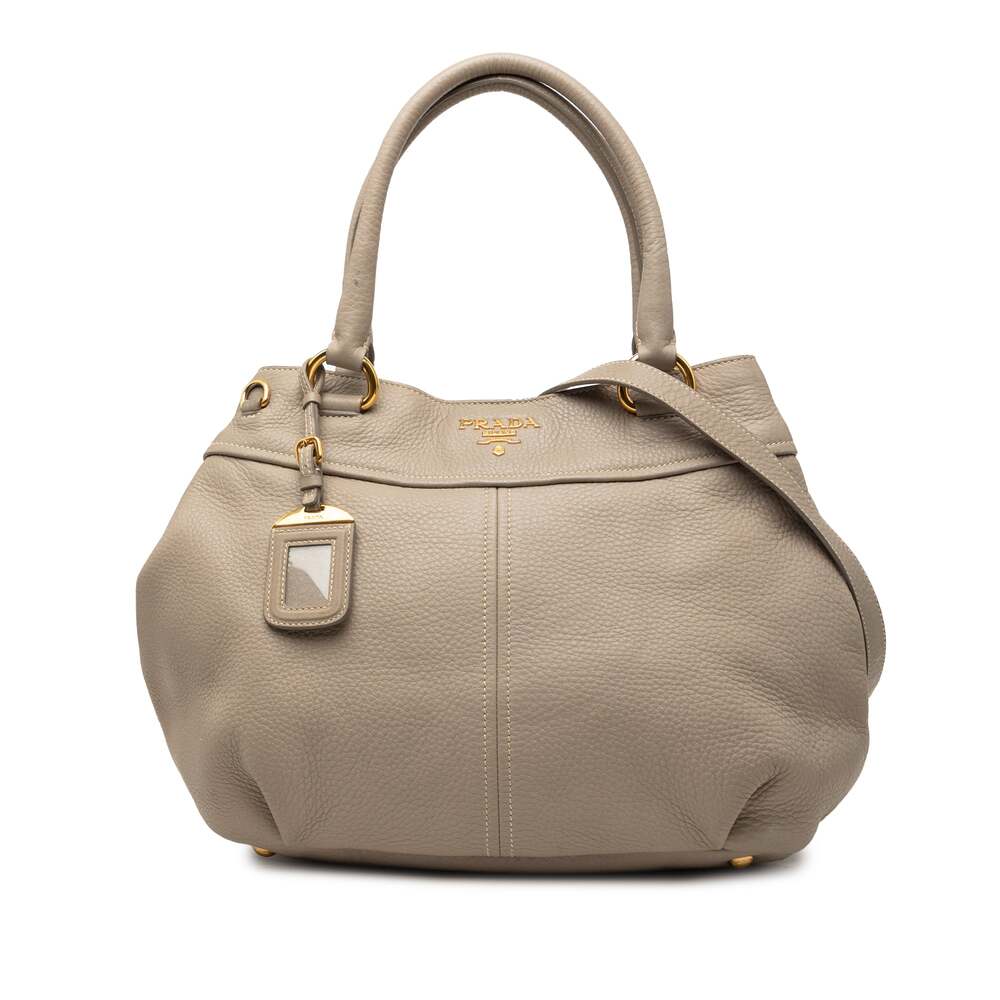 Prada Convertible Shopping Tote Vitello #326914P99B